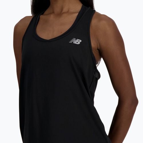 Dámské běžecké tričko New Balance Sport Essentials Tank black/white