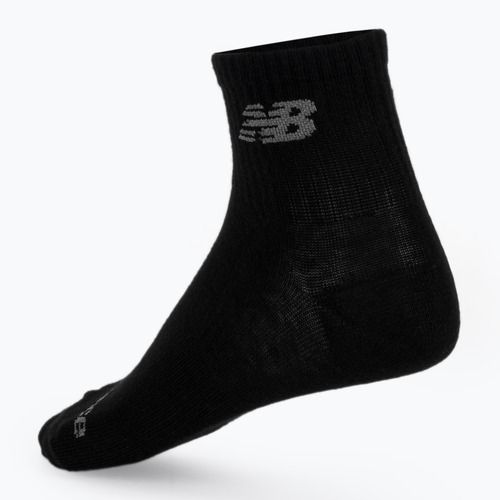 Ponožky New Balance Performance Basic Ankle 2 pairs black/white