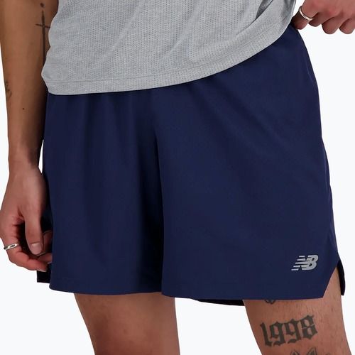 Pánské běžecké šortky New Balance RC Seamless 7" navy