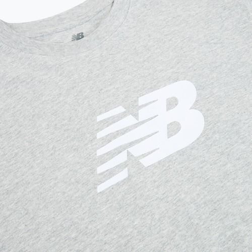 Dámské tričko New Balance Sport Jersey Relaxed Logo reflection/white/light arctic grey