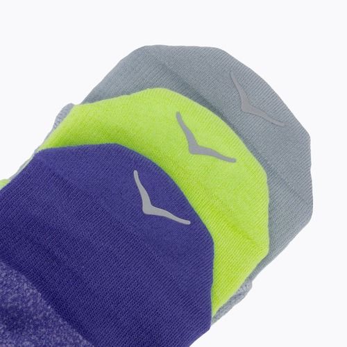 Ponožky HOKA No-Show Run Sock 3 pairs celstl blue/minrl blue/neon yuzu