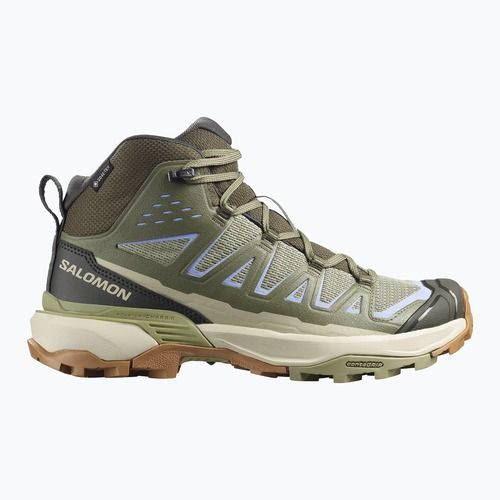Dámské trekové boty Salomon X Ultra 360 Edge Mid GTX tea/deep lichen green