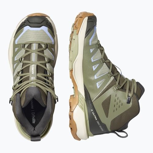 Dámské trekové boty Salomon X Ultra 360 Edge Mid GTX tea/deep lichen green