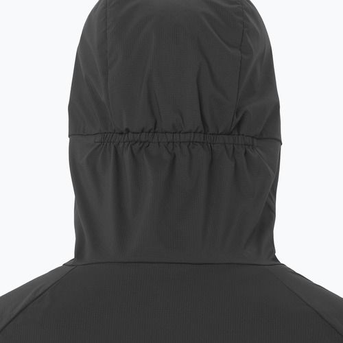 Pánská větruodolná bunda Salomon Outwind Full Zip deep black