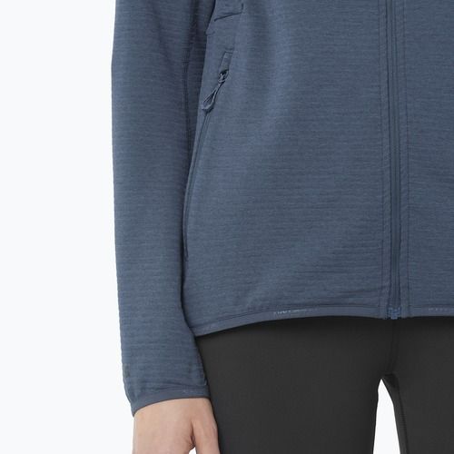 Dámská fleecová mikina Salomon Lightwarm Full Zip blue nights