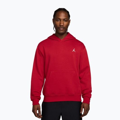 Pánská mikina Jordan Brooklyn Fleece gym red/white