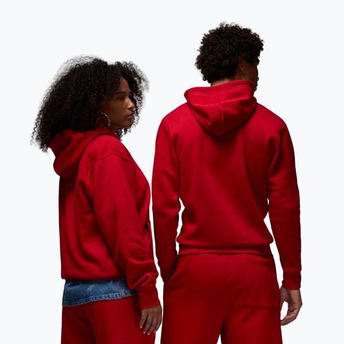 Pánská mikina Nike Jordan Brooklyn Fleece gym red/white