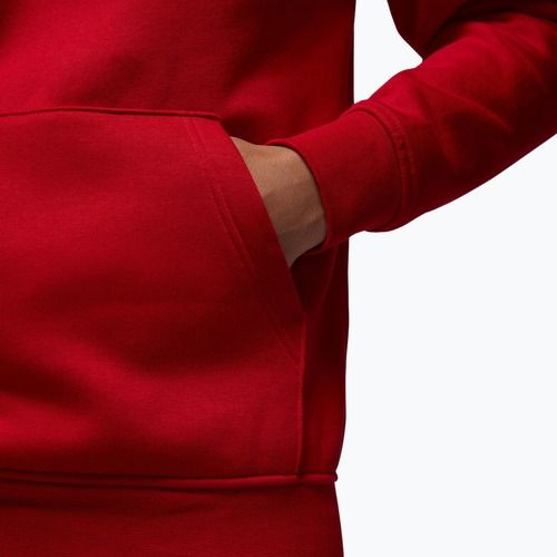 Pánská mikina Nike Jordan Brooklyn Fleece gym red/white