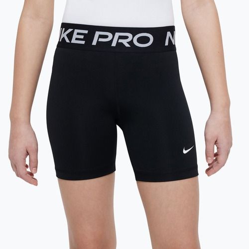 Dětské šortky Nike Pro Dri-Fit 5" carbon black/white