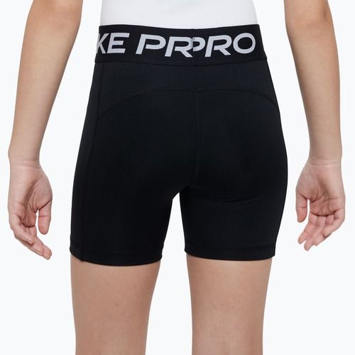 Dětské šortky Nike Pro Dri-Fit 5" carbon black/white
