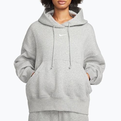 Dámská mikina Nike Sportswear Phoenix Fleece Oversized dark grey heather/sail