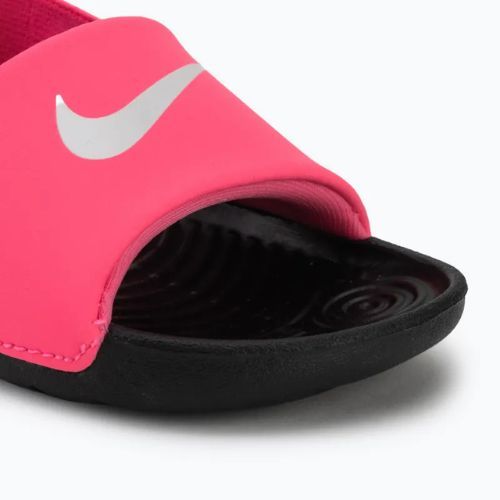 Dětské nazouváky Nike Digital coffee pink/black/white