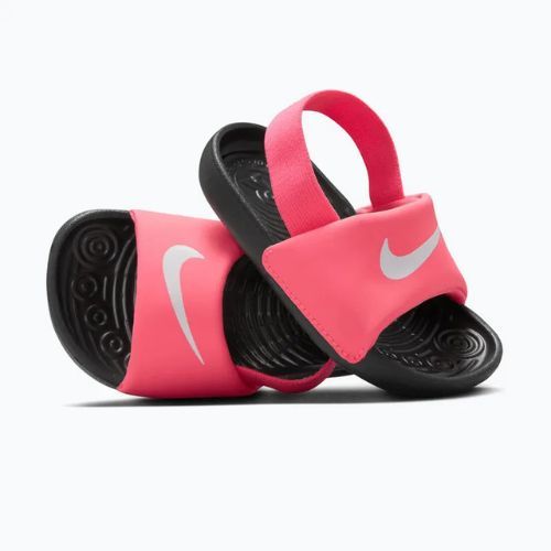 Dětské nazouváky Nike Digital coffee pink/black/white