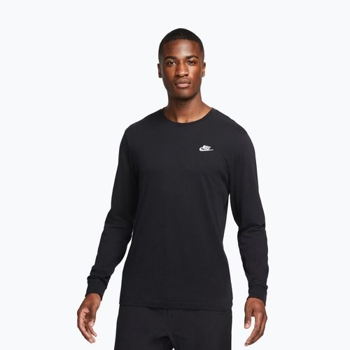 Pánské tričko Longsleeve Nike Sportswear Club black/white