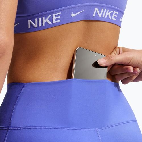 Dámské tréninkové legíny Nike One High-Waisted 7/8 sapphire/white
