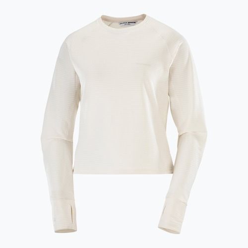 Dámská fleecová mikina Salomon Essential Lightwarm whisper white
