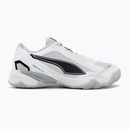 Pánské házenkářské boty PUMA Solarstrike 4 puma white/puma black/silver