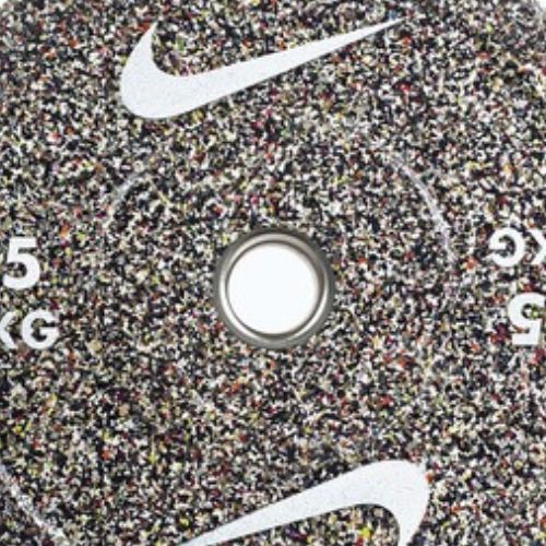 Olympijské kotouče Nike Strength Grind Bumper Plates 2 x 5 kg pixel