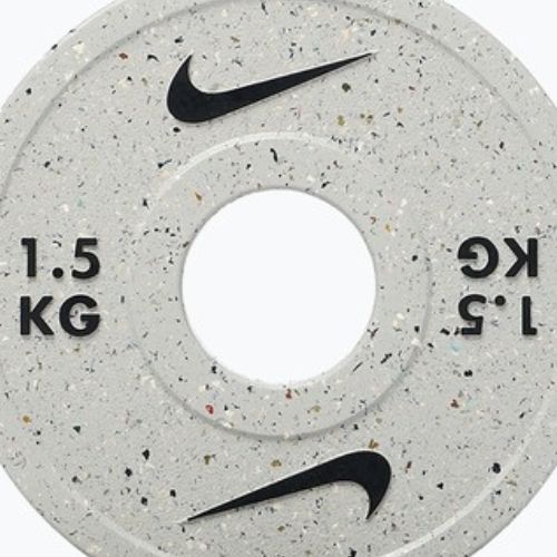 Olympijské kotouče Nike Strength Grind Change Plates 2 x 1,5 kg wolf grey