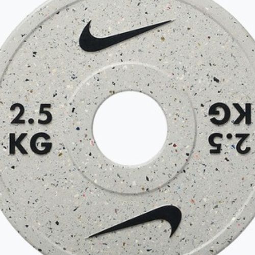 Olympijské kotouče Nike Strength Grind Change Plates 2 x 2,5 kg wolf grey