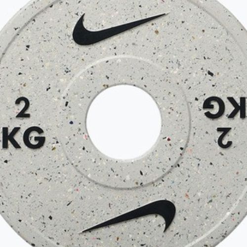 Olympijské kotouče Nike Strength Grind Change Plates 2 x 2 kg wolf grey
