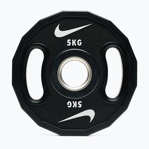 Olympijské kotouče Nike Strength Pro Urethane Plates 2 x 5 kg black/white