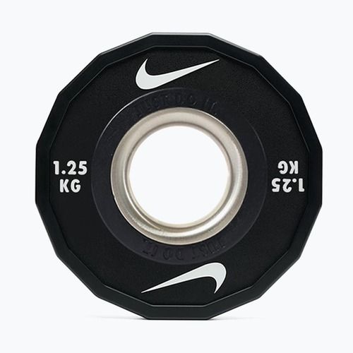 Olympijské kotouče Nike Strength Pro Urethane Plates 2 x 1,25 kg black/white