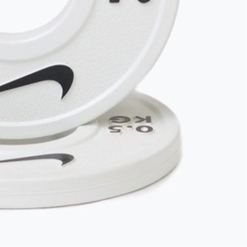 Olympijské kotouče Nike Strength Change Plates 2 x 0,5 kg white/black