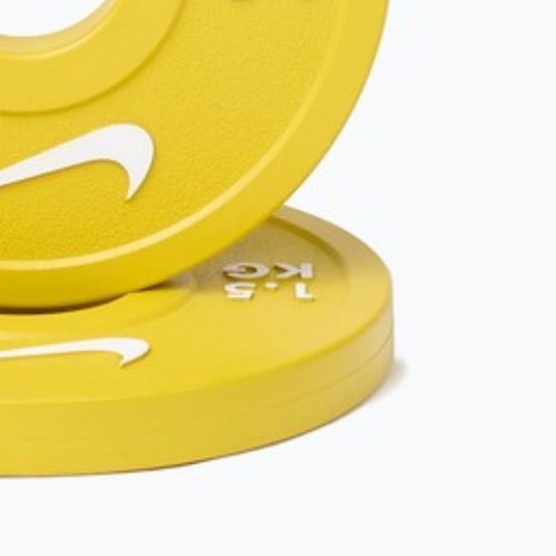 Olympijské kotouče Nike Strength Change Plates 2 x 1,5 kg yellow/white