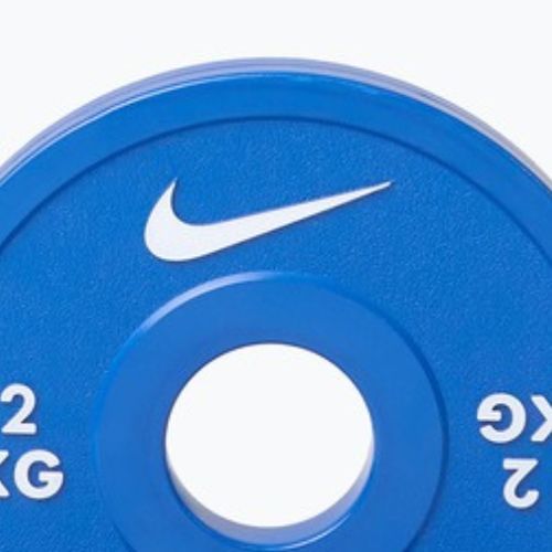 Olympijské kotouče Nike Strength Change Plates 2 x 2 kg blue/white