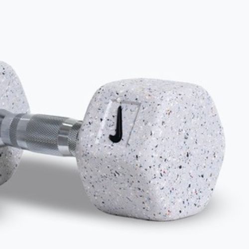 Činky Nike Strength Grind Hex Dumbbell 2 x 8 kg wolf grey