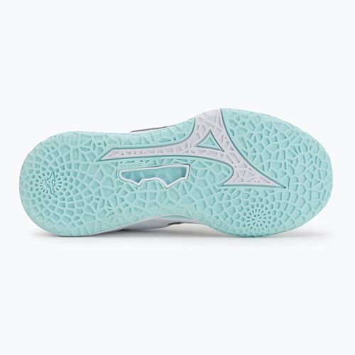 Dámské házenkářské boty Mizuno Wave Stealth Neo 2 white/blue tint