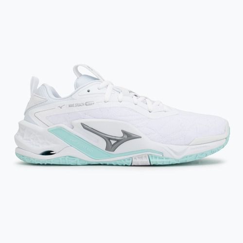 Dámské házenkářské boty Mizuno Wave Stealth Neo 2 white/blue tint