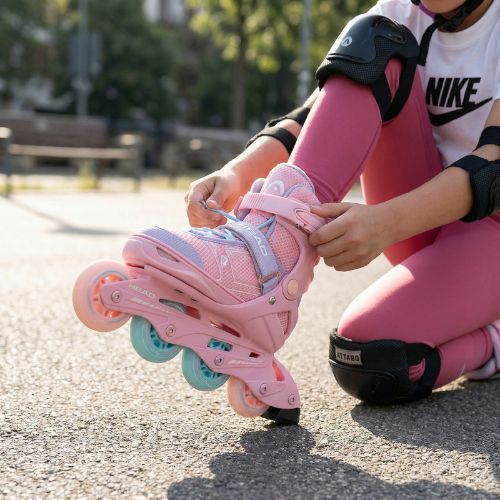 Dětské kolečkové brusle Head K1 pink