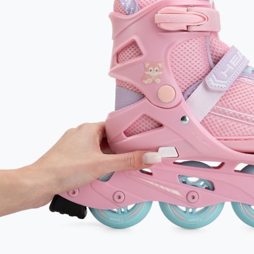 Dětské kolečkové brusle Head K1 pink