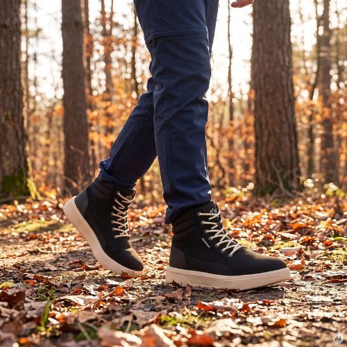 Dětské barefoot boty KADVA SPLAYON JR Black