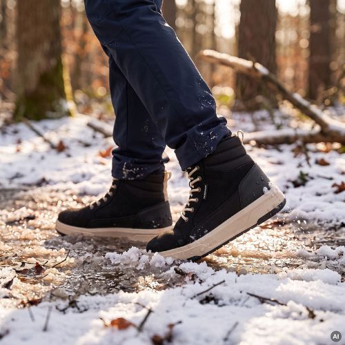 Dětské barefoot boty KADVA SPLAYON JR Black