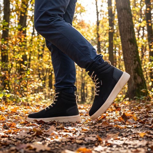 Pánské barefoot boty KADVA SPLAYON Black