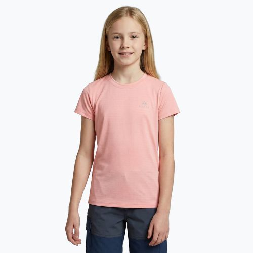 Dětské trekové tričko KADVA TrailCore breathable pink