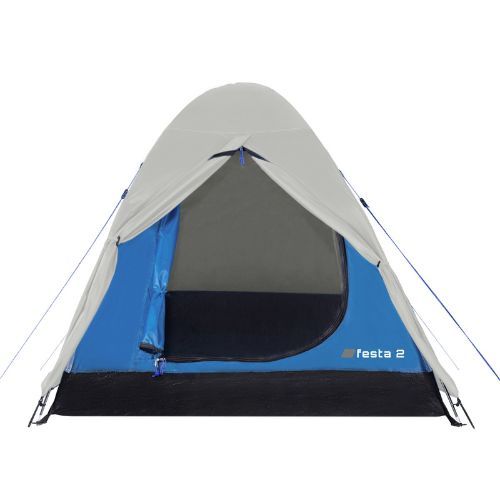 Kempingový stan pro 2 osoby KADVA Festa 2 grey/blue
