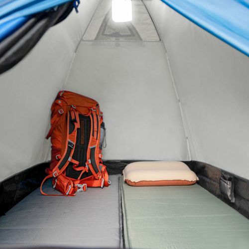 Kempingový stan pro 2 osoby KADVA Festa 2 grey/blue