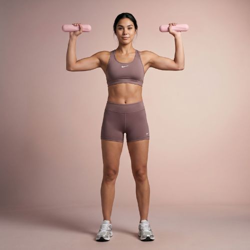 Sada činek XTREXO SCULPT 2 x 1 kg růžová