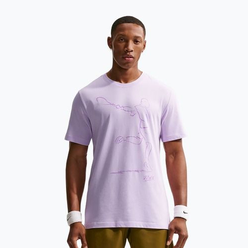 Pánské tenisové tričko Nike Court Dri-Fit violet mist