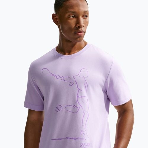 Pánské tenisové tričko Nike Court Dri-Fit violet mist