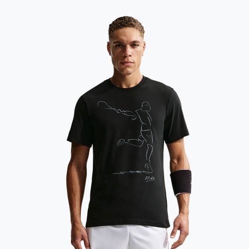 Pánské tenisové tričko Nike Court Dri-Fit black