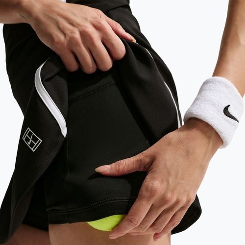 Tenisová sukně Nike Court Advantage Dri-Fit High Waisted black/white