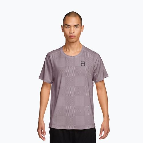 Pánské tenisové tričko Nike Court Dri-Fit Advantage Print light violet ore/black