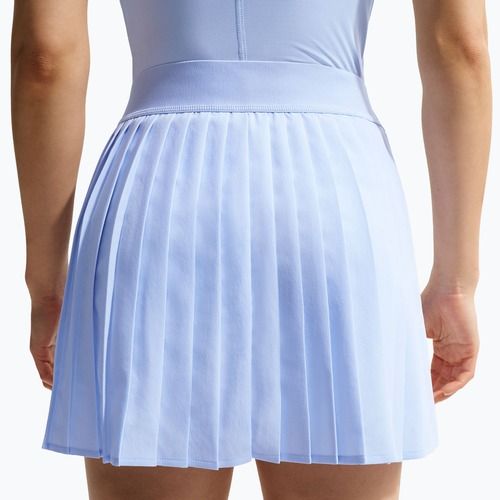 Tenisová sukně Nike Victory Dri-Fit High-Waisted Pleated hydrogen blue/hydrogen blue/white