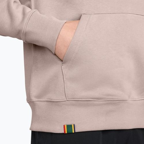 Pánská tenisová mikina Nike Court Dri-Fit Heritage French Terry Hoodie silt red