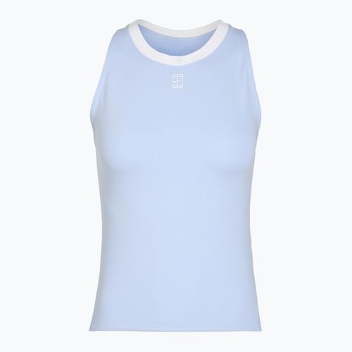 Dámské tenisové tričko Nike Court Dri-Fit Advantage Tank hydrogen blue/white/white
